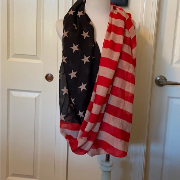 Stars and Stripes infinity scarf - Picture 2 of 6